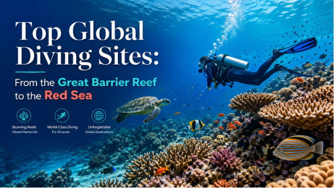 全球顶级潜水胜地：从大堡礁到红海